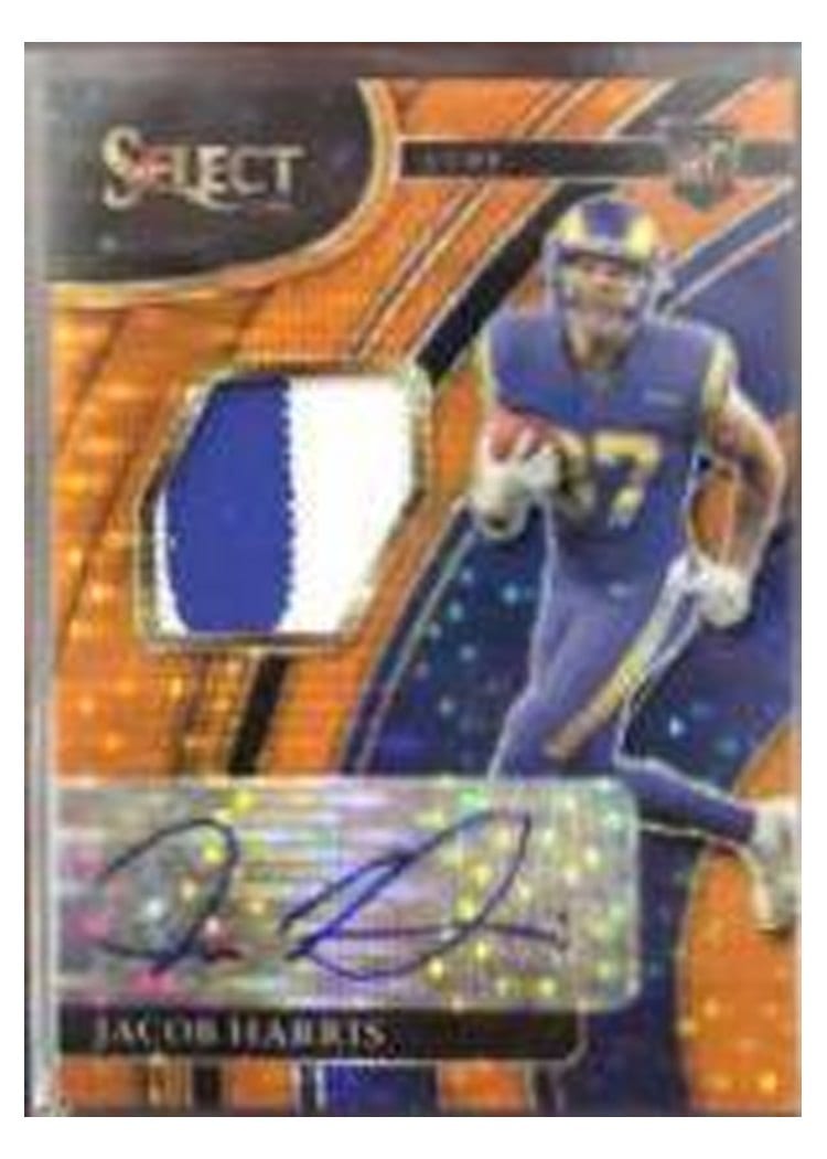 2021 Panini Select Base Set Jacob Harris #380 card