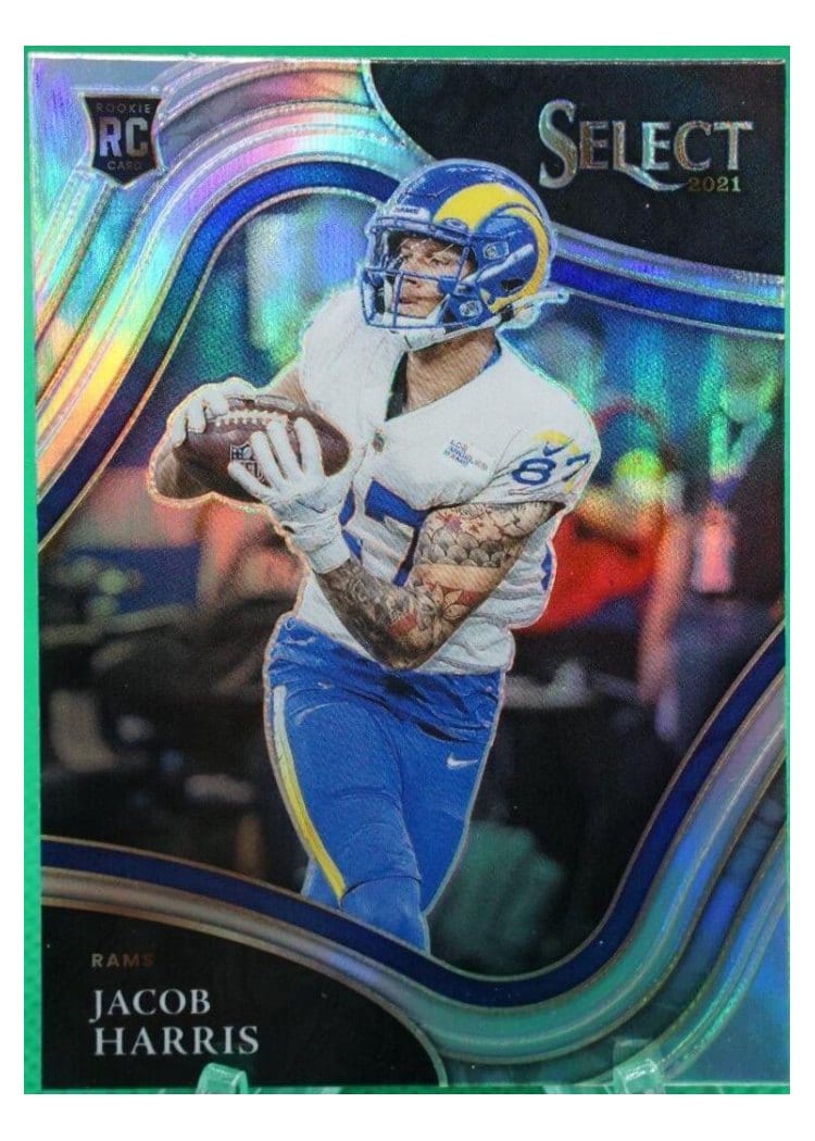2021 Panini Select Base Set Jacob Harris #380 card