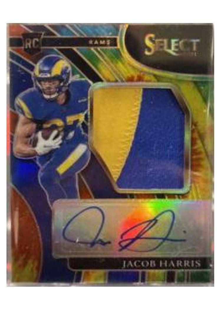 2021 Panini Select Base Set Jacob Harris #380 card