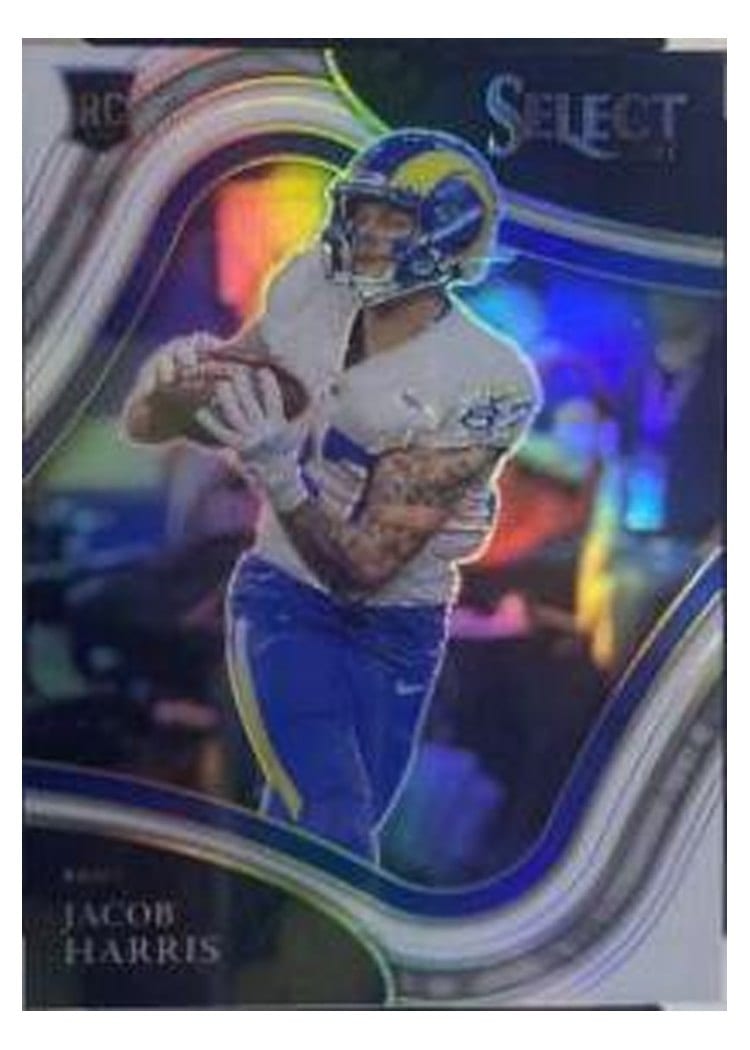2021 Panini Select Base Set Jacob Harris #380 card