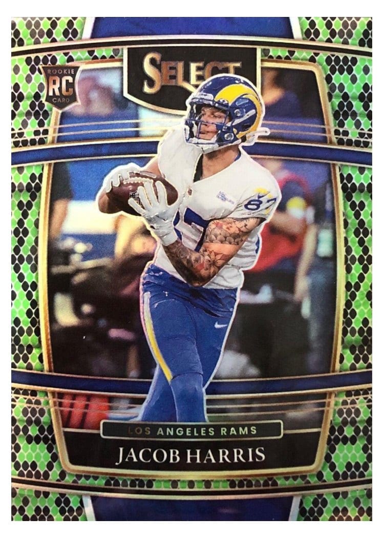 2021 Panini Select Base Set Jacob Harris #80 card