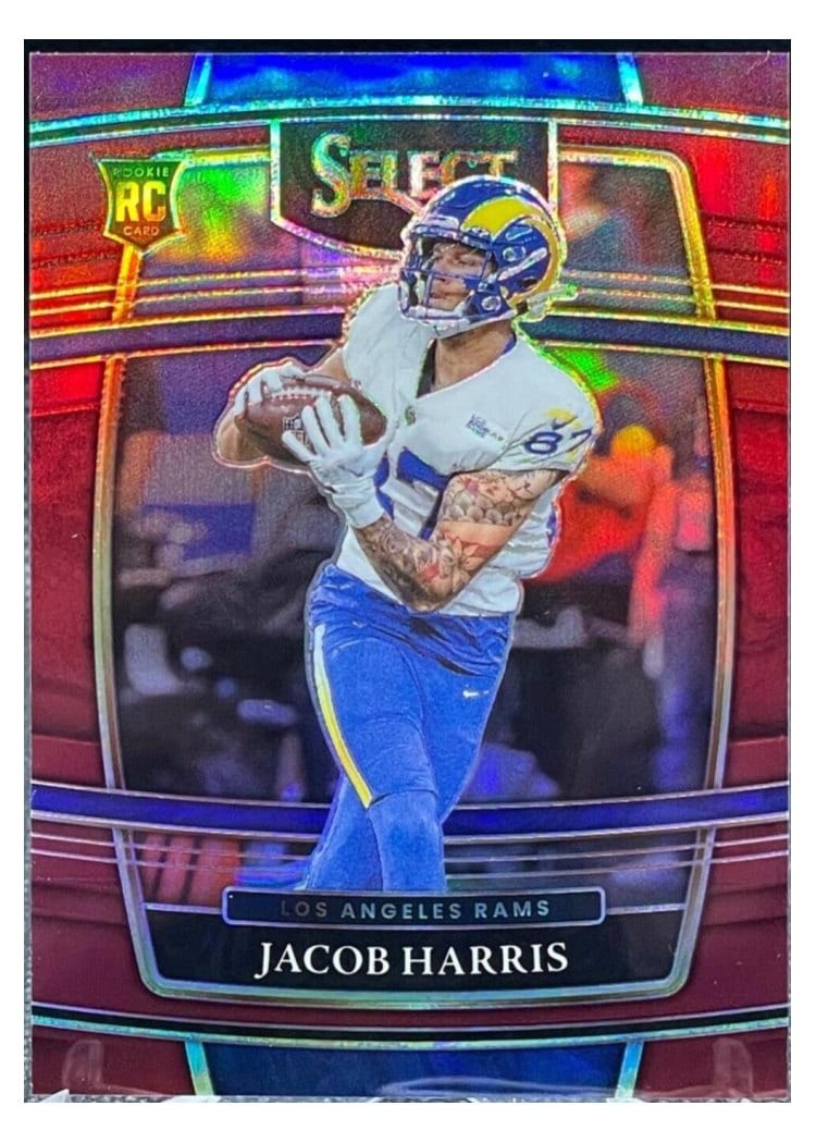 2021 Panini Select Base Set Jacob Harris #80 card