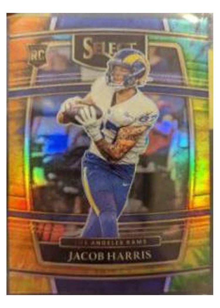 2021 Panini Select Base Set Jacob Harris #80 card