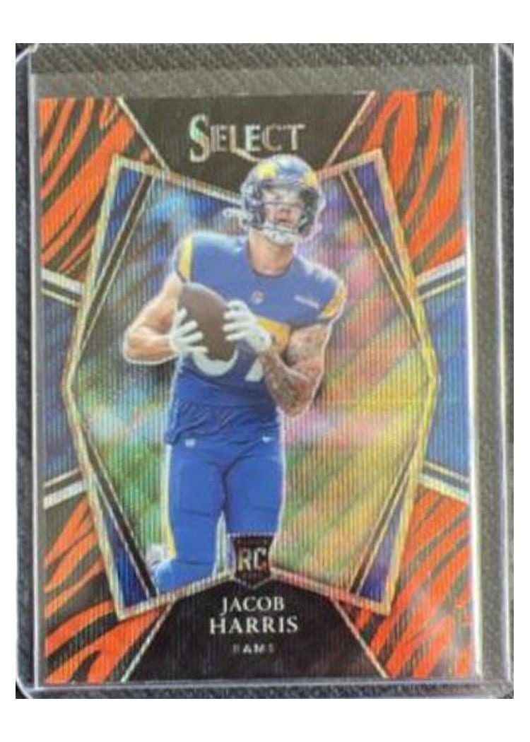 2021 Panini Select Base Set Jacob Harris #80 card