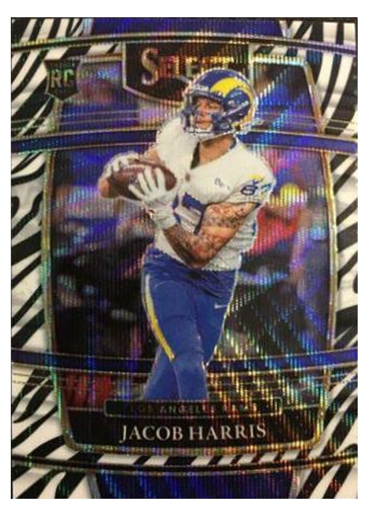 2021 Panini Select Base Set Jacob Harris #80 card