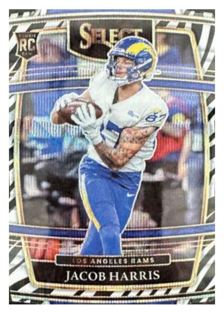 2021 Panini Select Base Set Jacob Harris #80 card