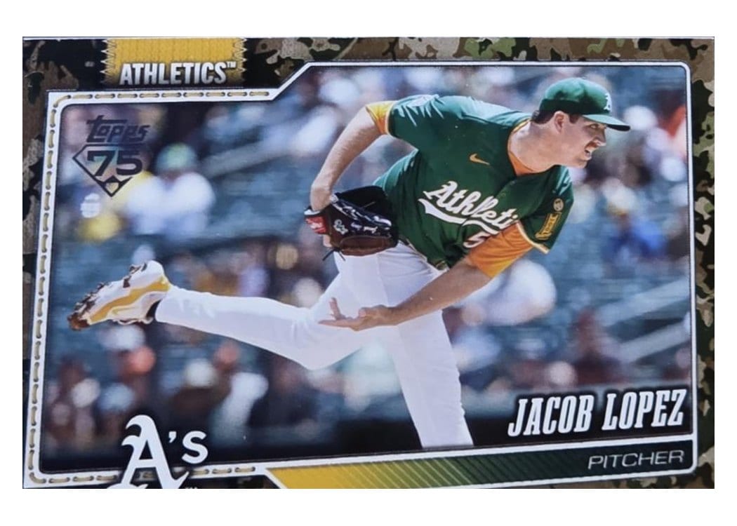 2026 Topps Base Set Jacob Lopez #76 card