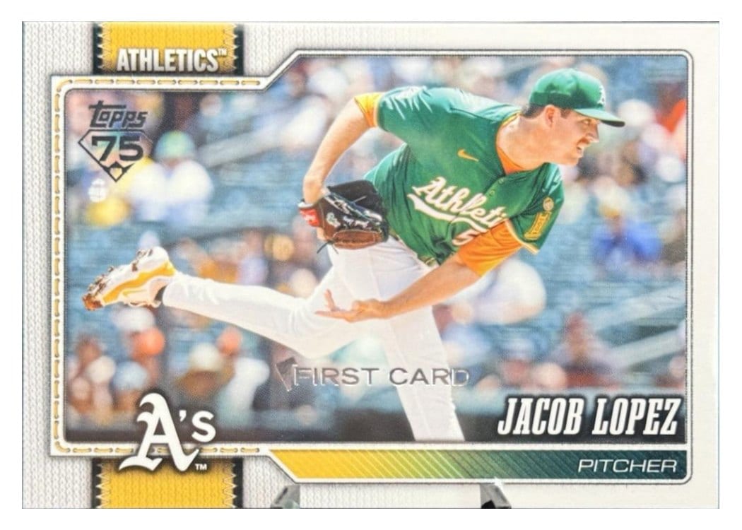 2026 Topps Base Set Jacob Lopez #76 card