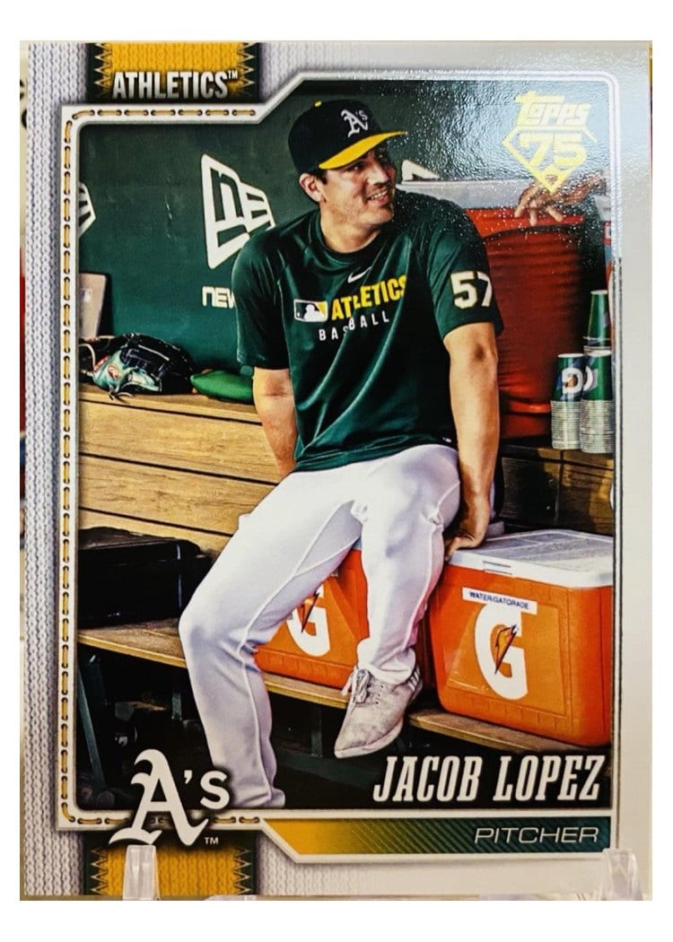 2026 Topps Base Set Jacob Lopez #76 card