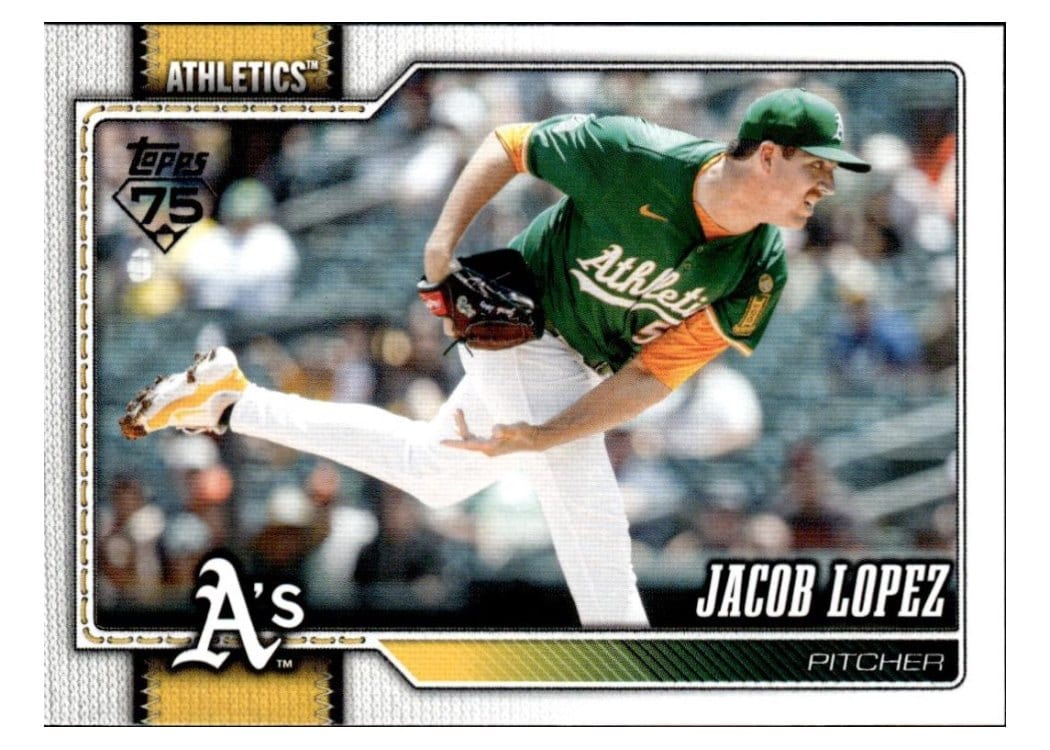 2026 Topps Base Set Jacob Lopez #76 card