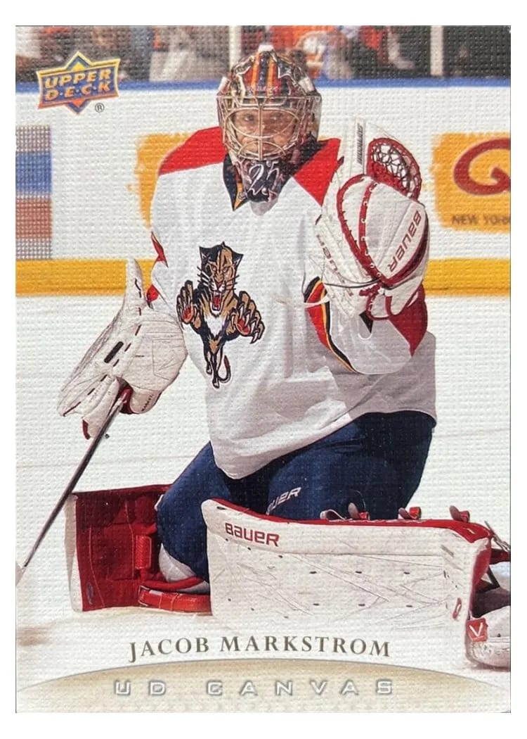 2011 Upper Deck Canvas Jacob Markstrom #C153 card