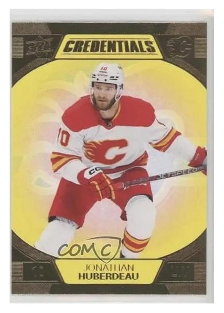 2022-23 Upper Deck Credentials Base Set Jacob Markstrom #13 card