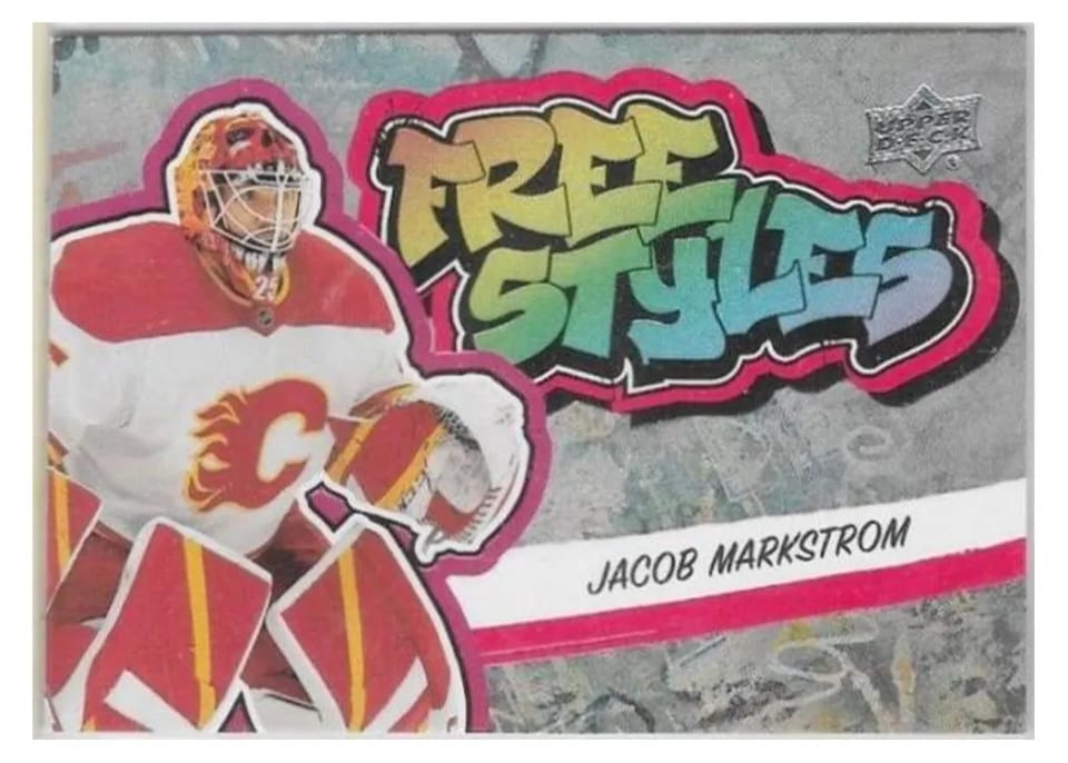 2022-23 Upper Deck Freestyles Jacob Markstrom #FS-2 card