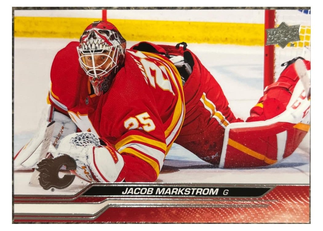 2023-24 Upper Deck Base Set Jacob Markstrom #279 card