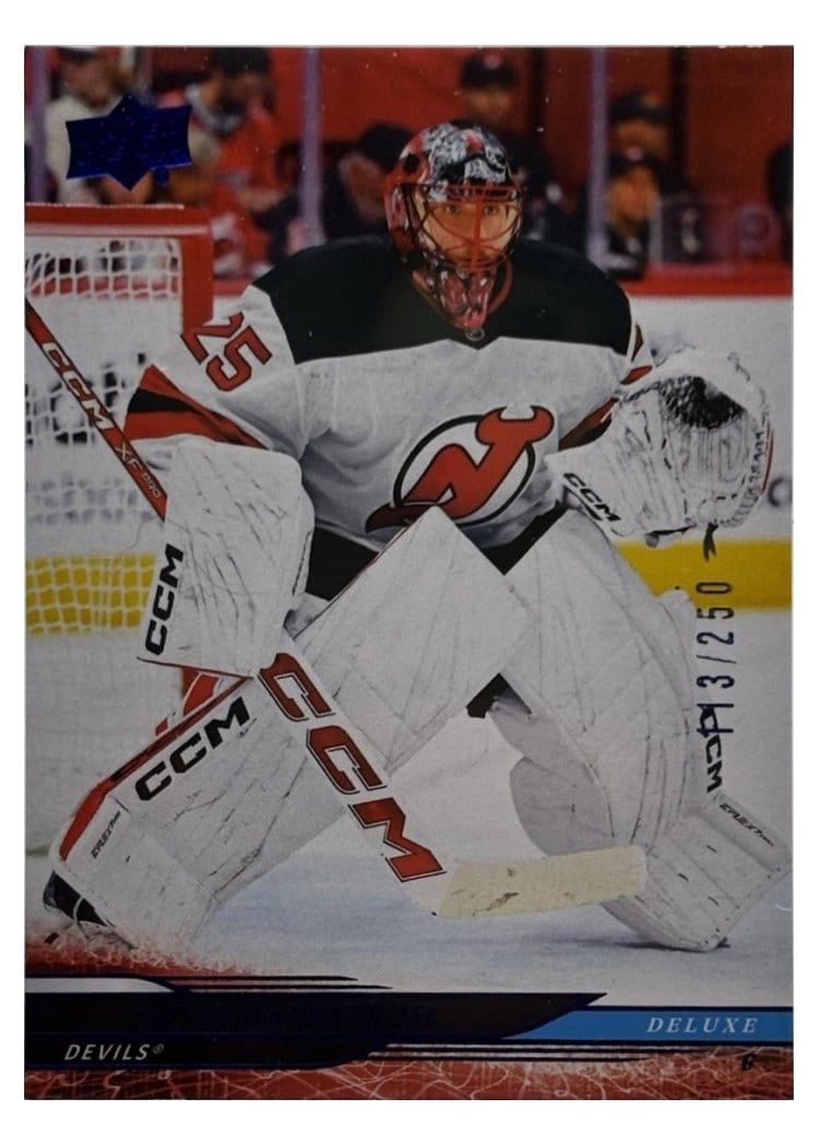 2024-25 Upper Deck Base Set Jacob Markstrom #580 card