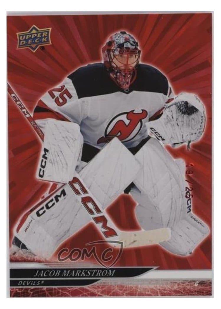 2024-25 Upper Deck Base Set Jacob Markstrom #580 card