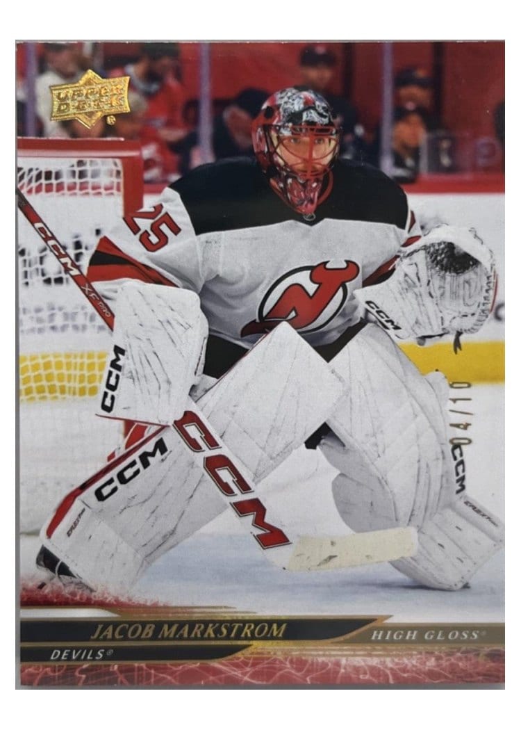 2024-25 Upper Deck Base Set Jacob Markstrom #580 card