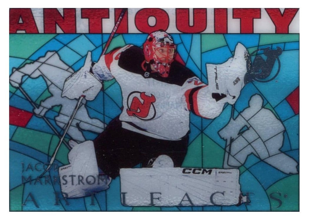 2025-26 Upper Deck Artifacts Antiquity Jacob Markstrom #AT-17 card
