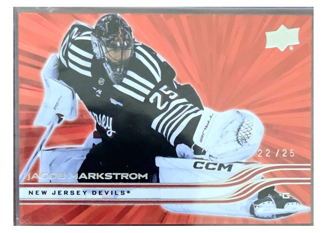 2025-26 Upper Deck Base Set Jacob Markstrom #101 card