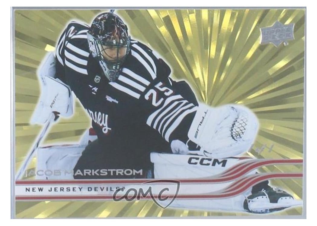 2025-26 Upper Deck Base Set Jacob Markstrom #101 card
