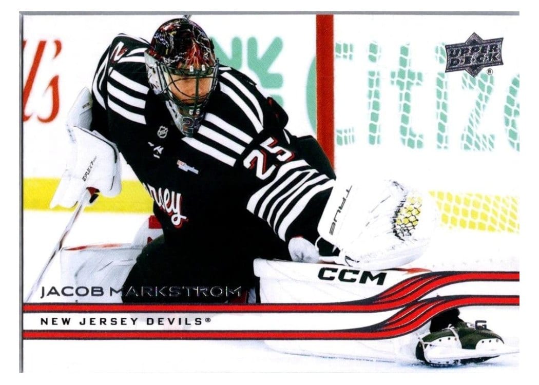 2025-26 Upper Deck Base Set Jacob Markstrom #101 card