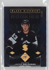 2025-26 Upper Deck Black Diamond Base Diamond Relic Rookies Jacob Melanson #BDR-JM card