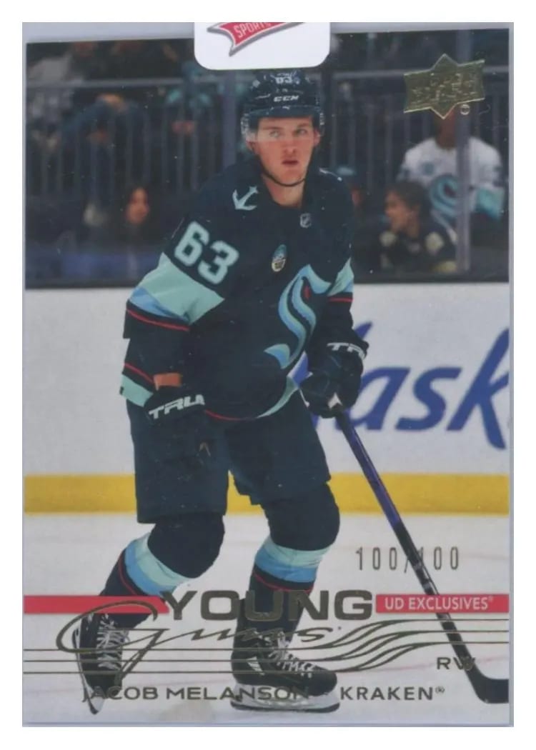 2025 Upper Deck Jacob Melanson #230 card