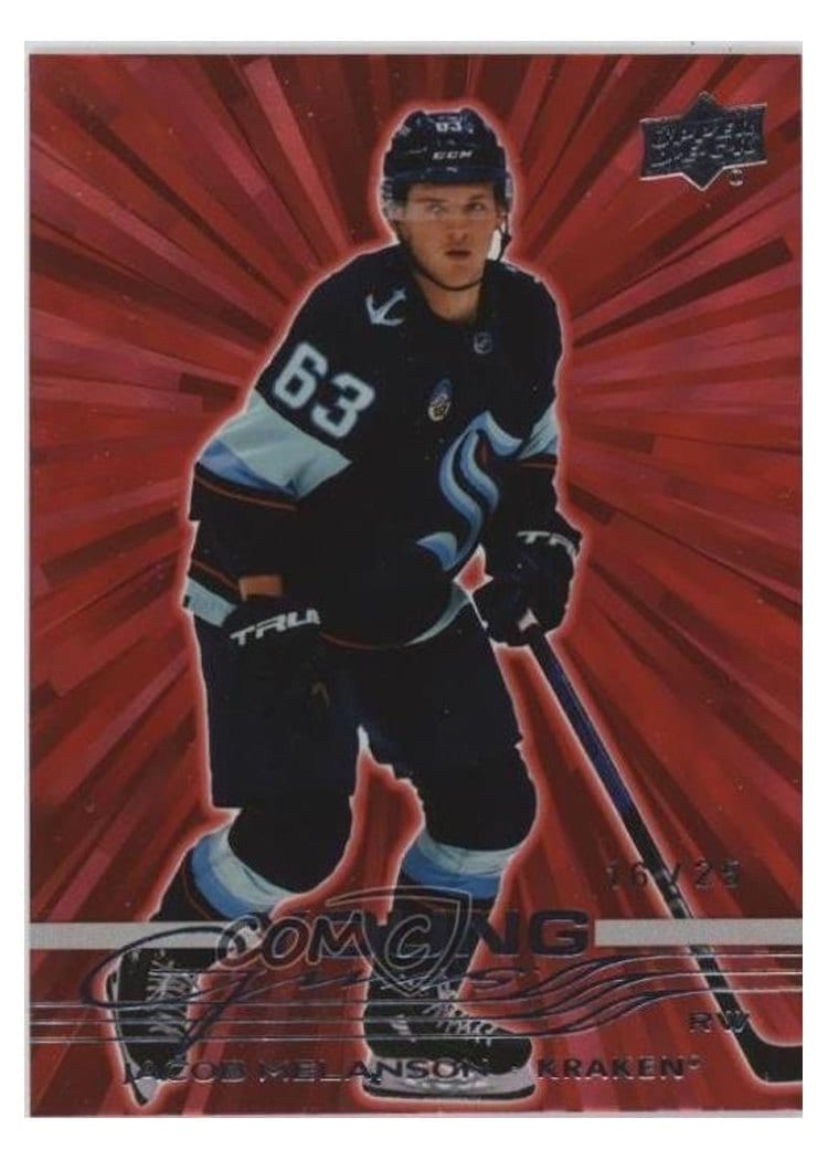 2025 Upper Deck Jacob Melanson #230 card