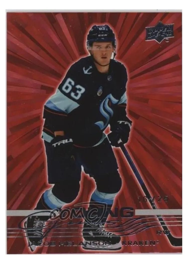 2025 Upper Deck Jacob Melanson #230 card