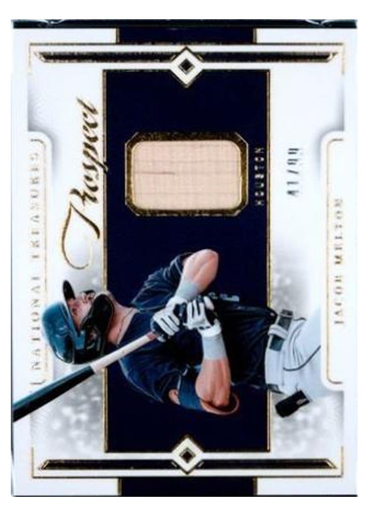 2024 Panini National Treasures Prospect Lumber Jacob Melton #14 card