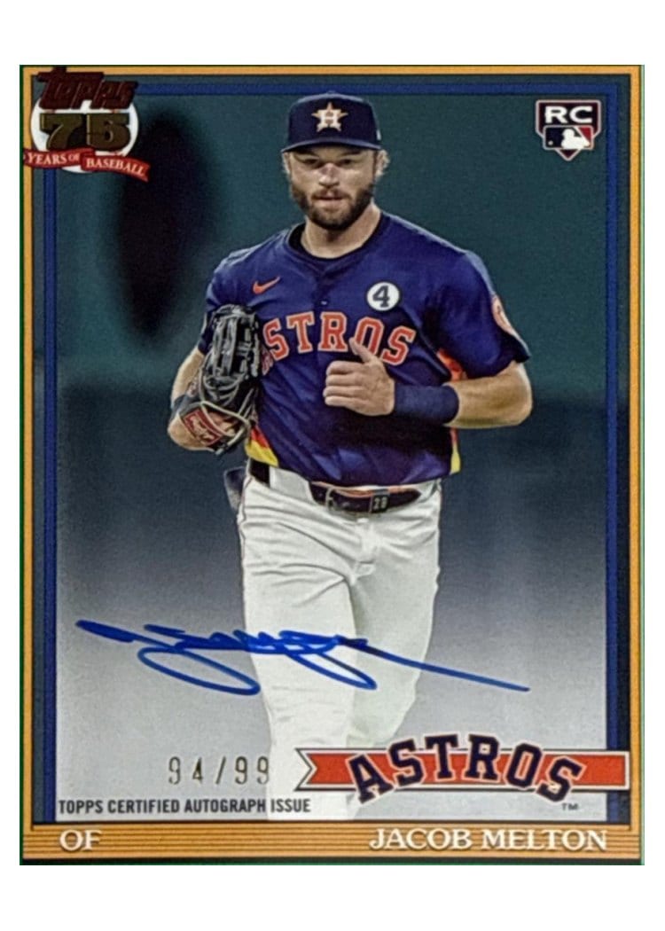 2026 Topps 1991 Topps Autographs Jacob Melton #91A-MEL card