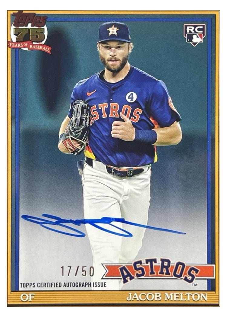 2026 Topps 1991 Topps Autographs Jacob Melton #91A-MEL card