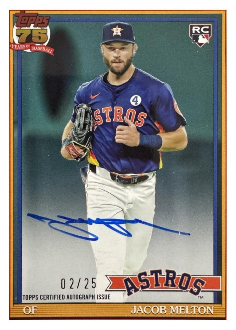 2026 Topps 1991 Topps Autographs Jacob Melton #91A-MEL card