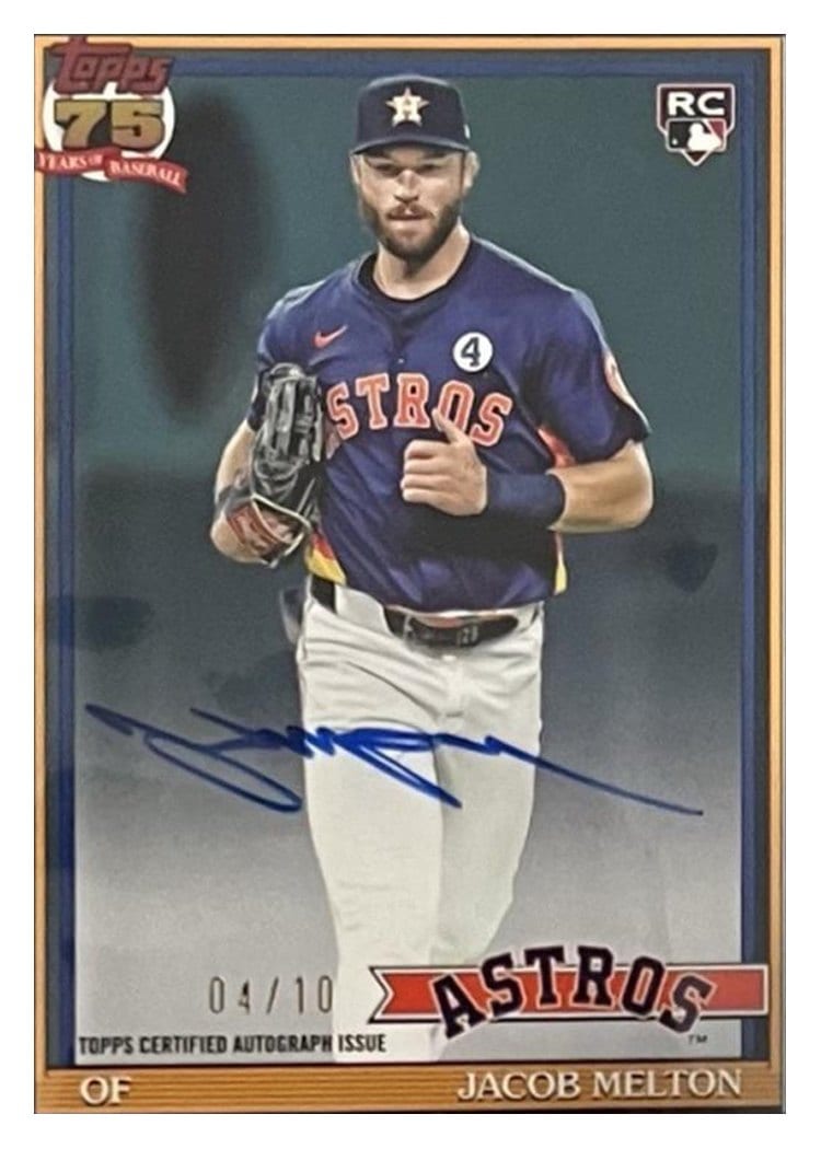 2026 Topps 1991 Topps Autographs Jacob Melton #91A-MEL card