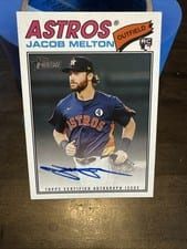 2026 Topps Heritage Real One Autographs Jacob Melton #ROA-JME