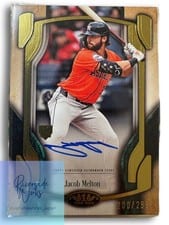 2026 Topps Tier One Break Out Autographs Jacob Melton #BOA-JM card