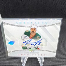 2023-24 Upper Deck Artifacts Autograph Facts Jacob Middleton #AF-MI card