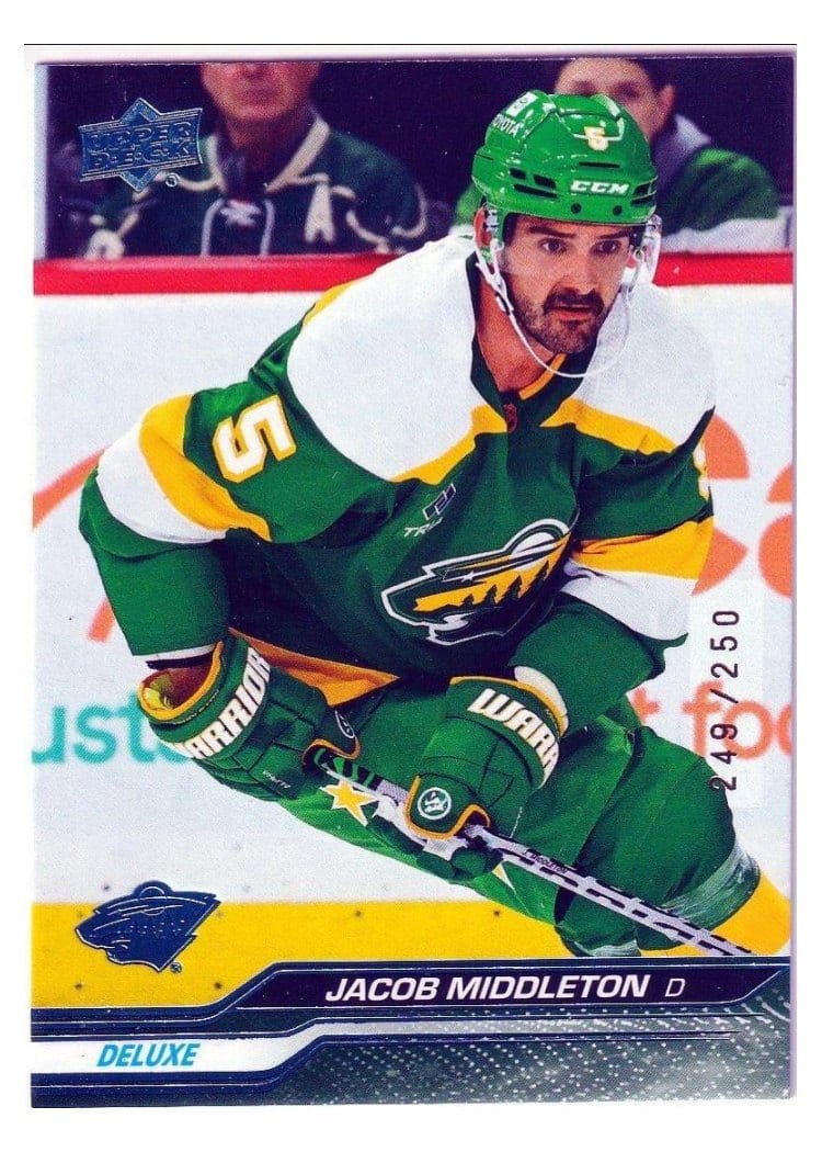 2023-24 Upper Deck Base Set Jacob Middleton #90 card