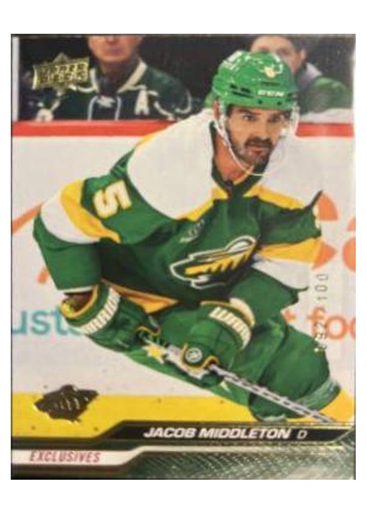 2023-24 Upper Deck Base Set Jacob Middleton #90 card
