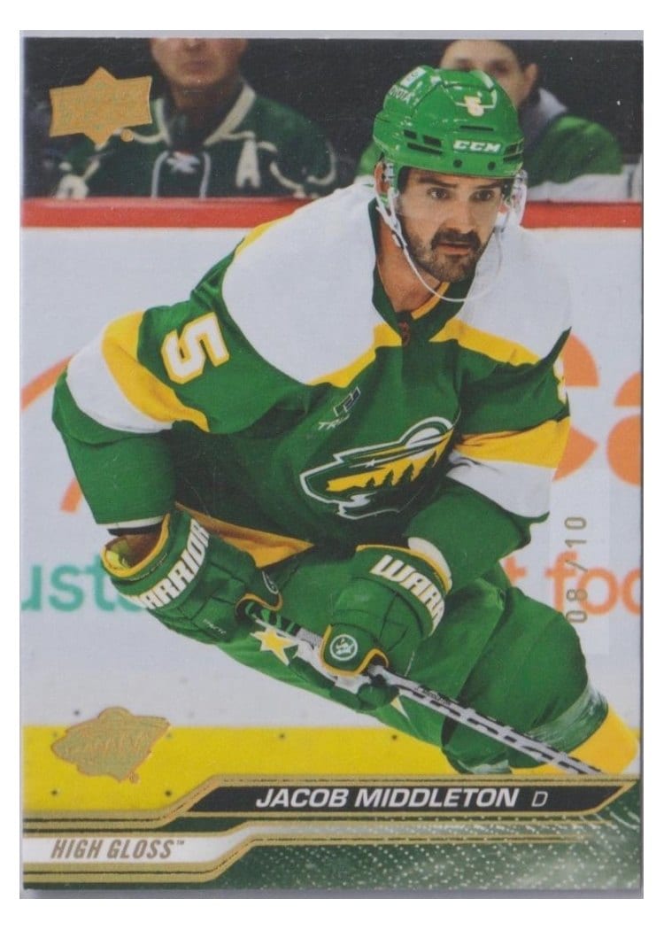 2023-24 Upper Deck Base Set Jacob Middleton #90 card
