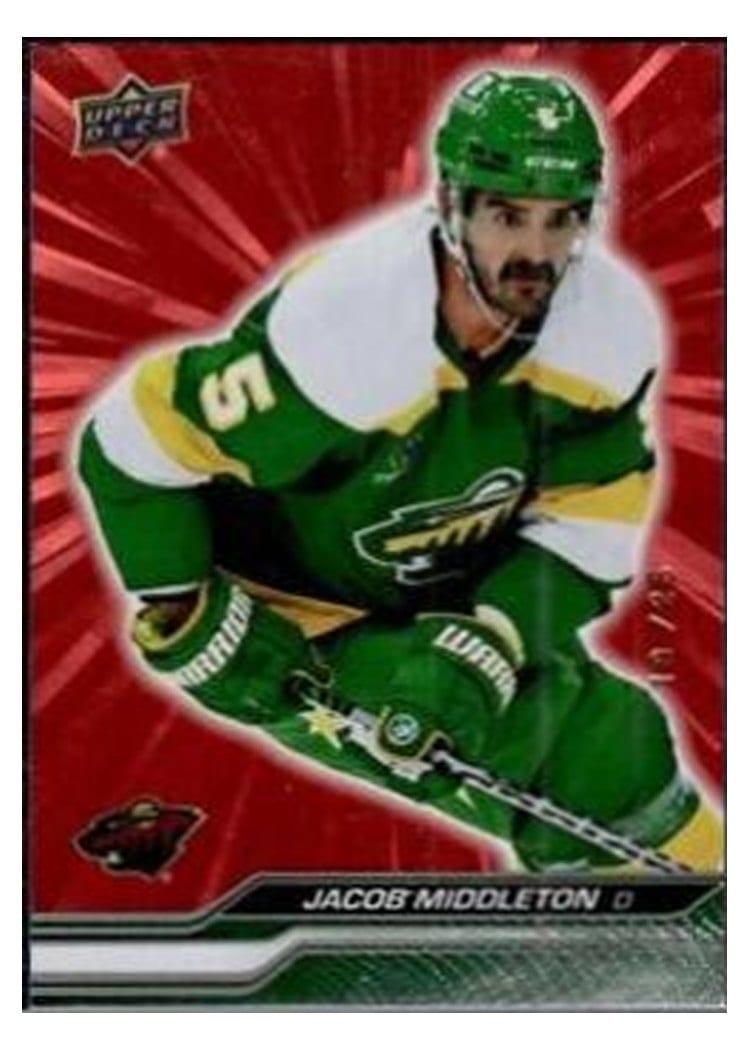 2023-24 Upper Deck Base Set Jacob Middleton #90 card