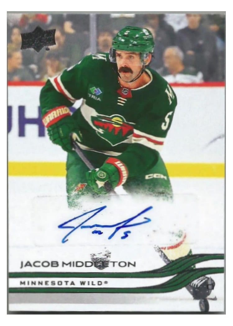 2025-26 Upper Deck Base Set Jacob Middleton #82 card
