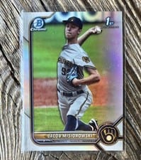 2022 Bowman Draft Chrome Jacob Misiorowski #BDC-132 card