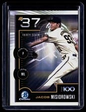 2025 Bowman Bowman Scouts Top 100 Jacob Misiorowski #BTP-37