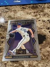 2025 Panini Select Phenomenon Jacob Misiorowski #9 card