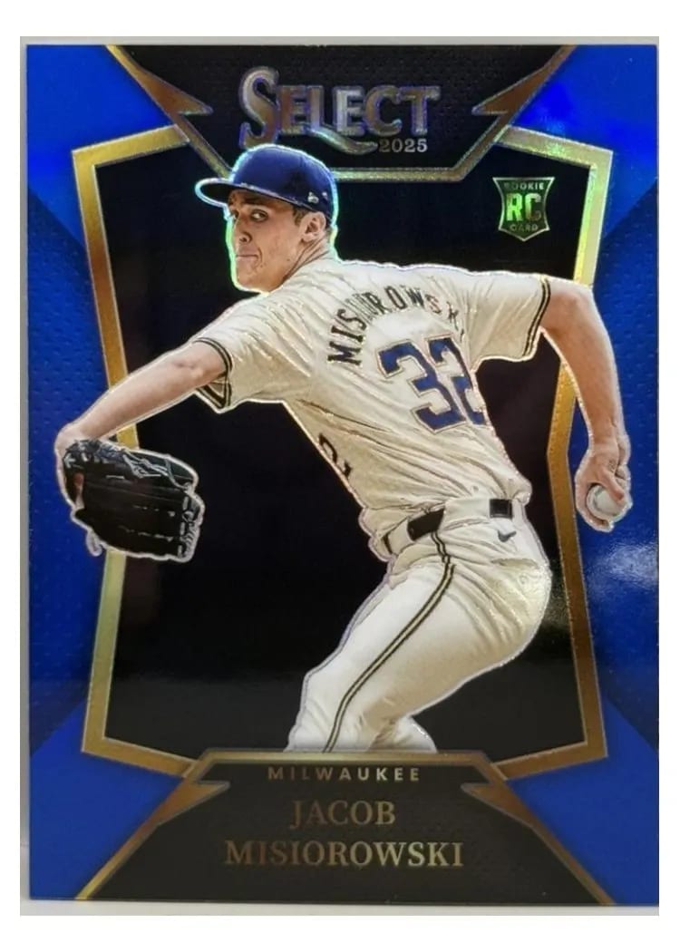 2025 Panini Select Select Throwback Jacob Misiorowski #3 card