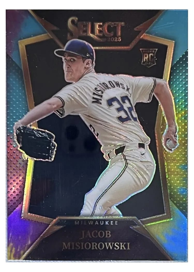 2025 Panini Select Select Throwback Jacob Misiorowski #3 card