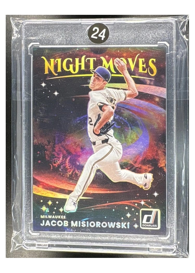 2026 Donruss Night Moves Jacob Misiorowski #6 card