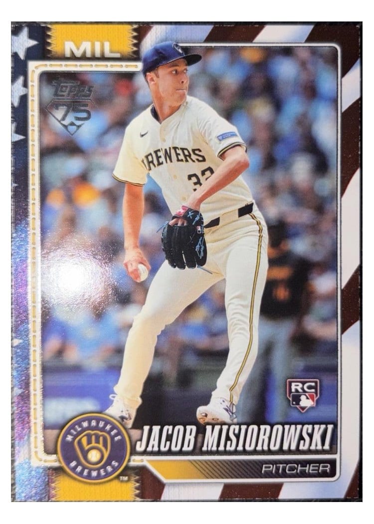 2026 Topps Jacob Misiorowski #10 card