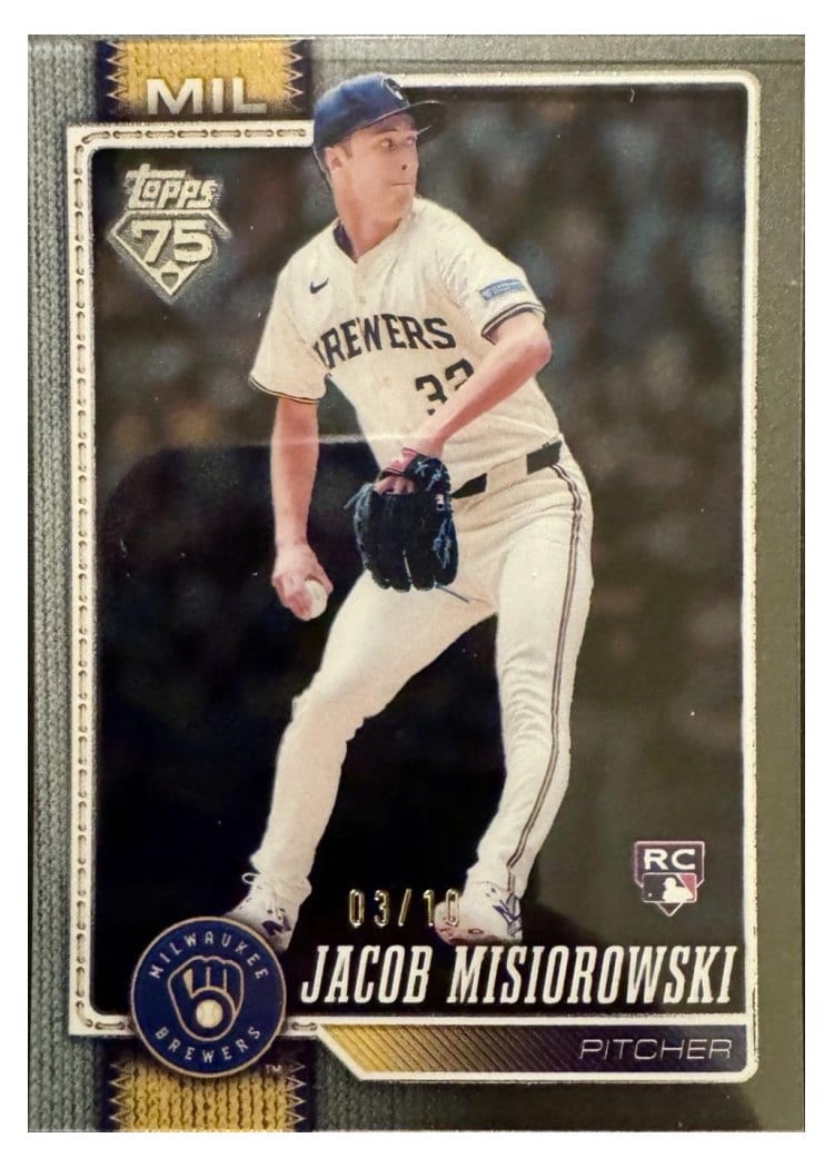 2026 Topps Jacob Misiorowski #10 card